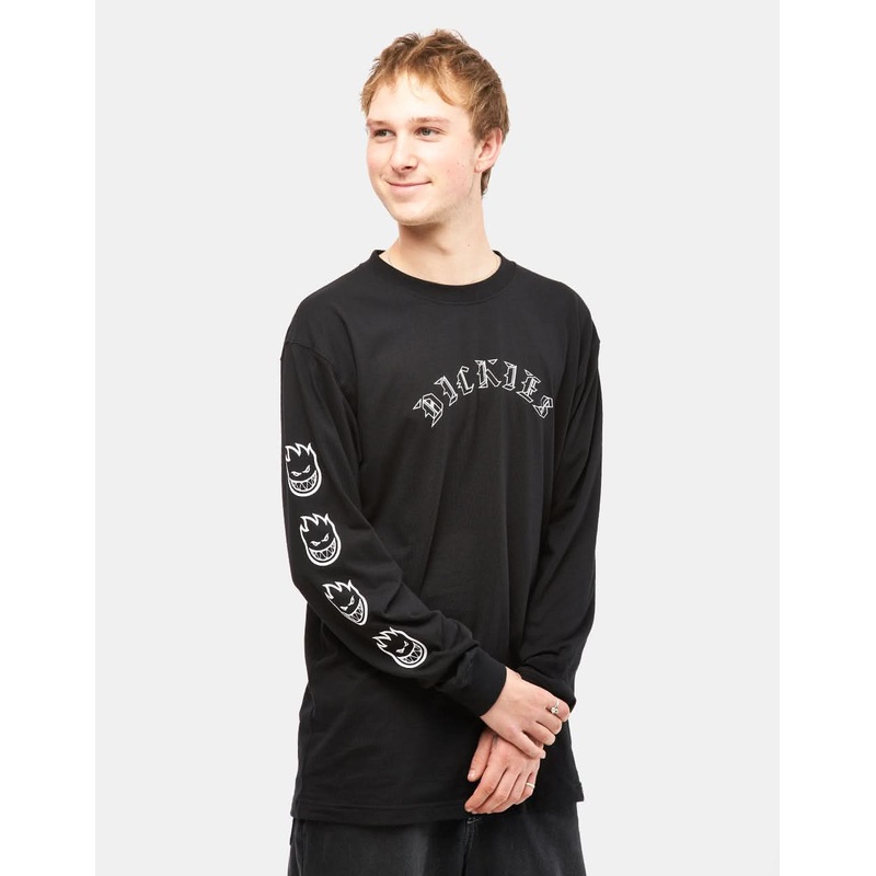 Dickies x Spitfire L/S T-Shirt – Black