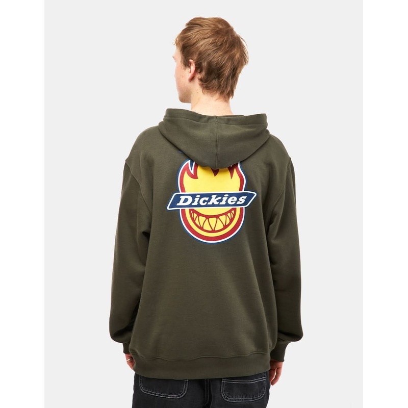 Dickies x Spitfire Pullover Hoodie – Olive Green