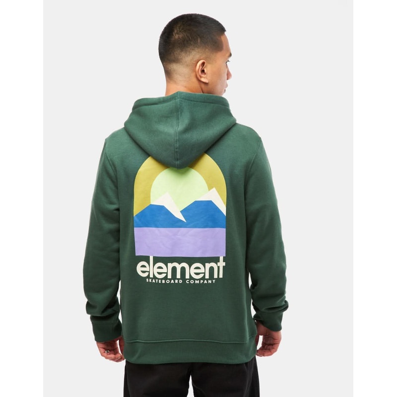 Element Halo Pullover Hoodie – Trekking Green