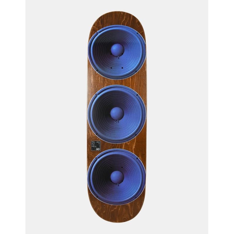 Quasi Barker Speakerhead Skateboard Deck – 8.75″