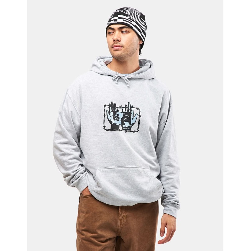 Route One Gaze Pullover Hoodie – Heather Grey