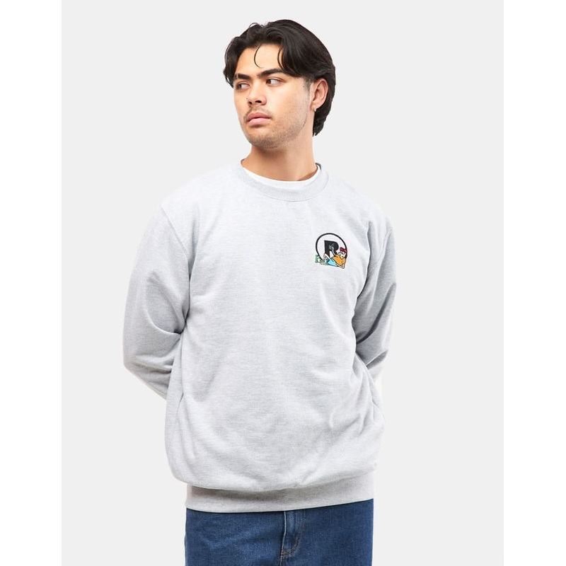 Route One Relax Sweatshirt – Heather Grey