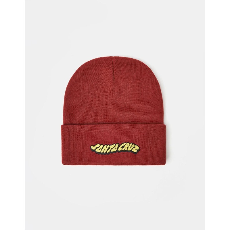 Santa Cruz Comic Strip Beanie – Dark Rust