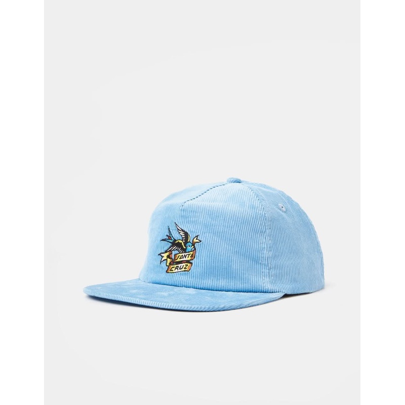 Santa Cruz Sommer Sparrow Cap – Crystal Blue Cord