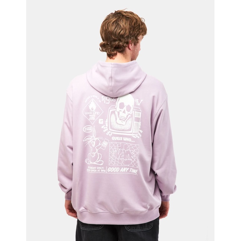 Vans Crazy Eddy 66 Loose Pullover Hoodie – Lavender Mist