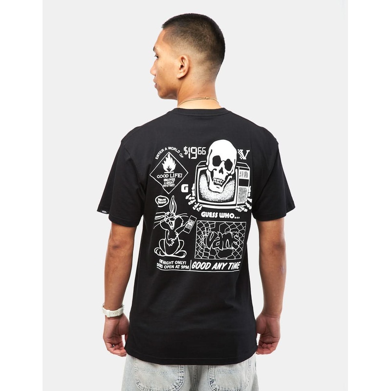 Vans Crazy Eddy T-Shirt – Black