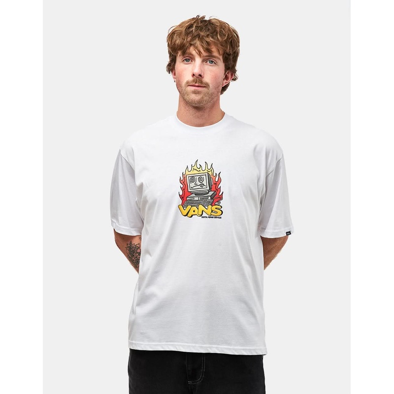 Vans Digital Repair T-Shirt – White
