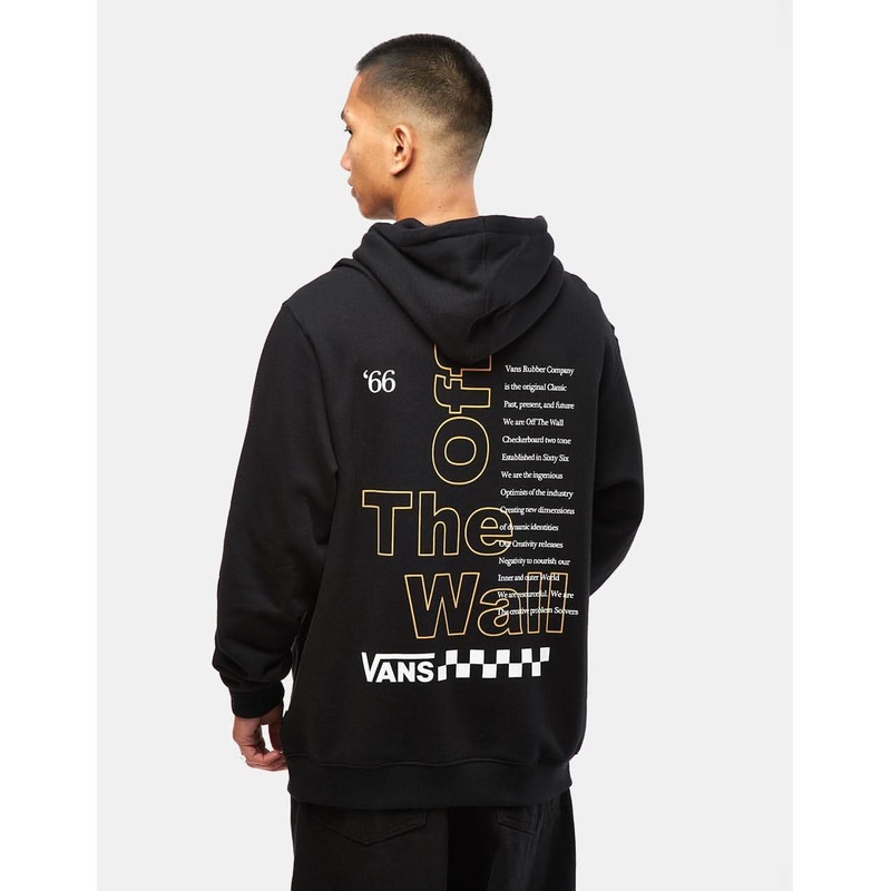 Vans Posted Loose Pullover Hoodie – Black