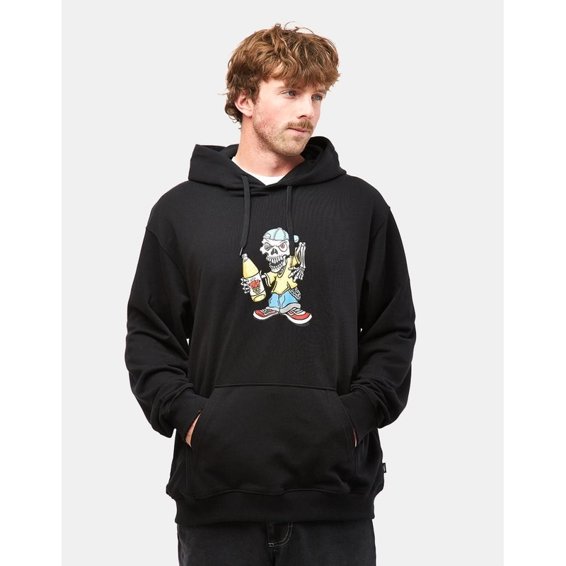 Vans Reggie Loose Pullover Hoodie – Black
