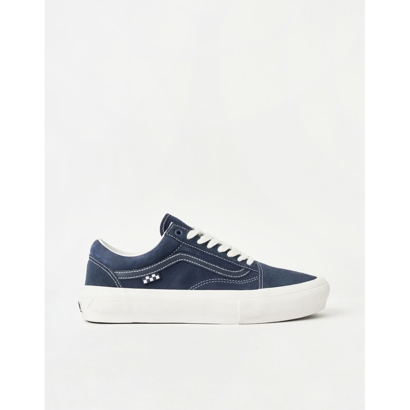 Vans Skate Old Skool Shoes – Wrapped Deep Navy/Vintage White