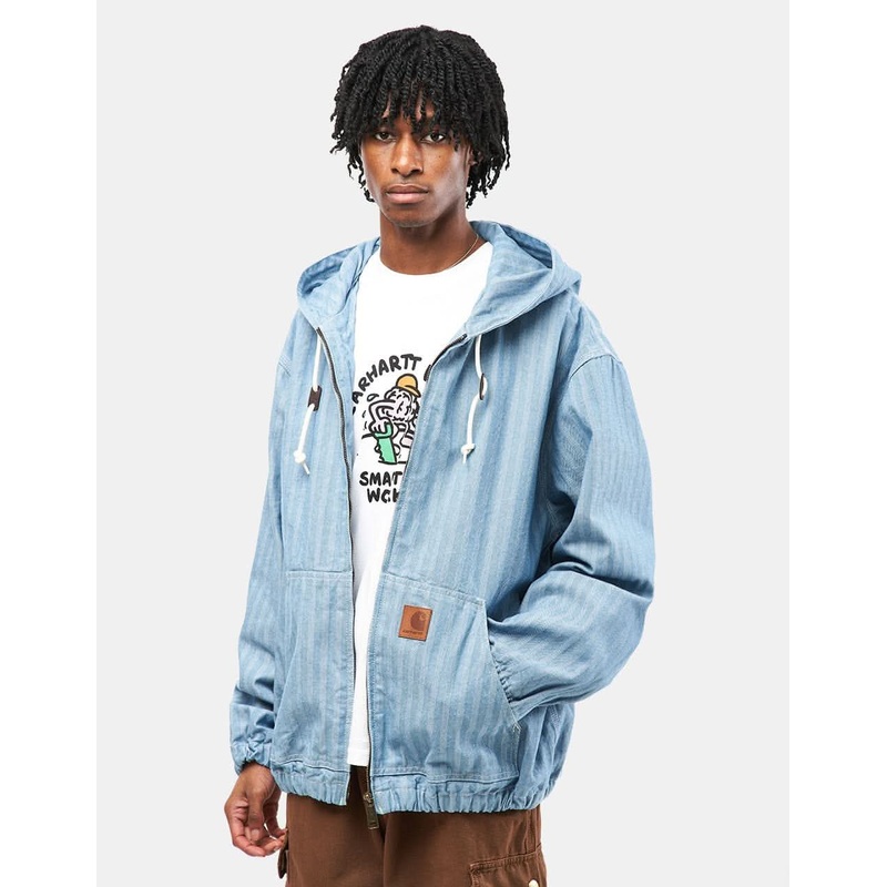 Carhartt WIP Mernard Jacket – Blue Rinsed