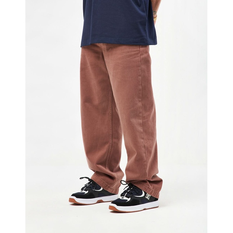 DC Worker Baggy Denim Pant – Plum Overdye