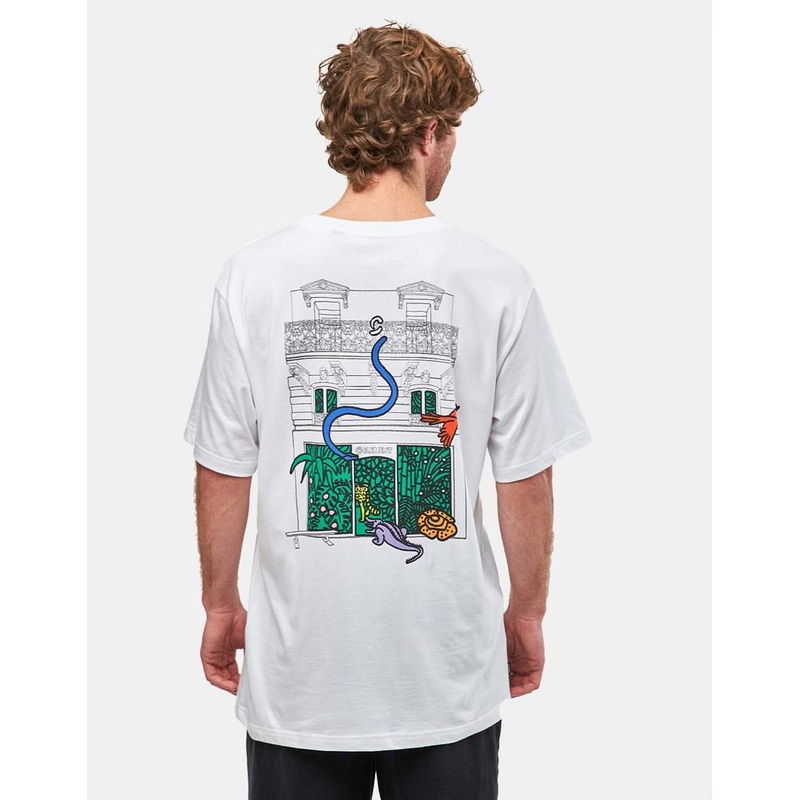 Element Jungle Shop T-Shirt – Optic White