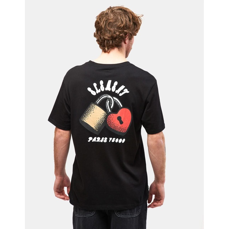 Element Lovers Lock T-Shirt – Flint Black