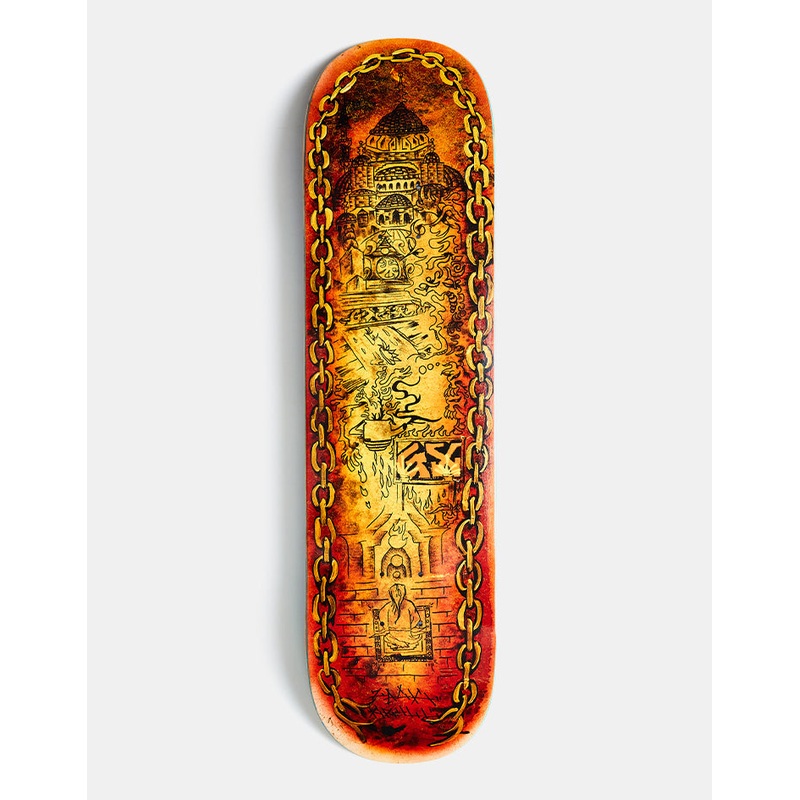 GX1000 Embers “Krull” Skateboard Deck – 8.25″