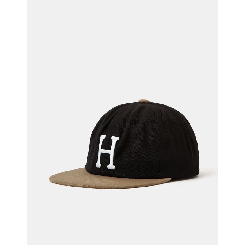 HUF Classic H 6 Panel Cap – Black