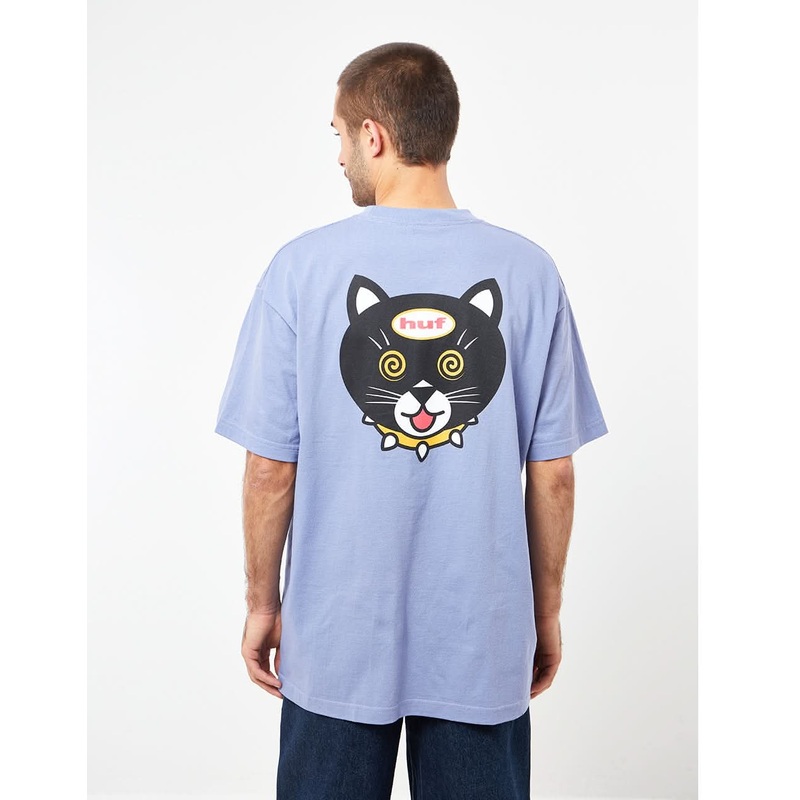 HUF Hypno Cat T-Shirt – Vintage Violet