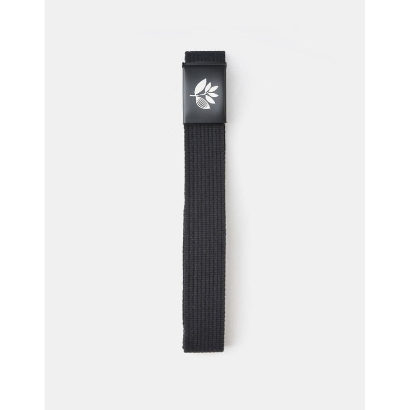 Magenta Plant Clip Belt – Black