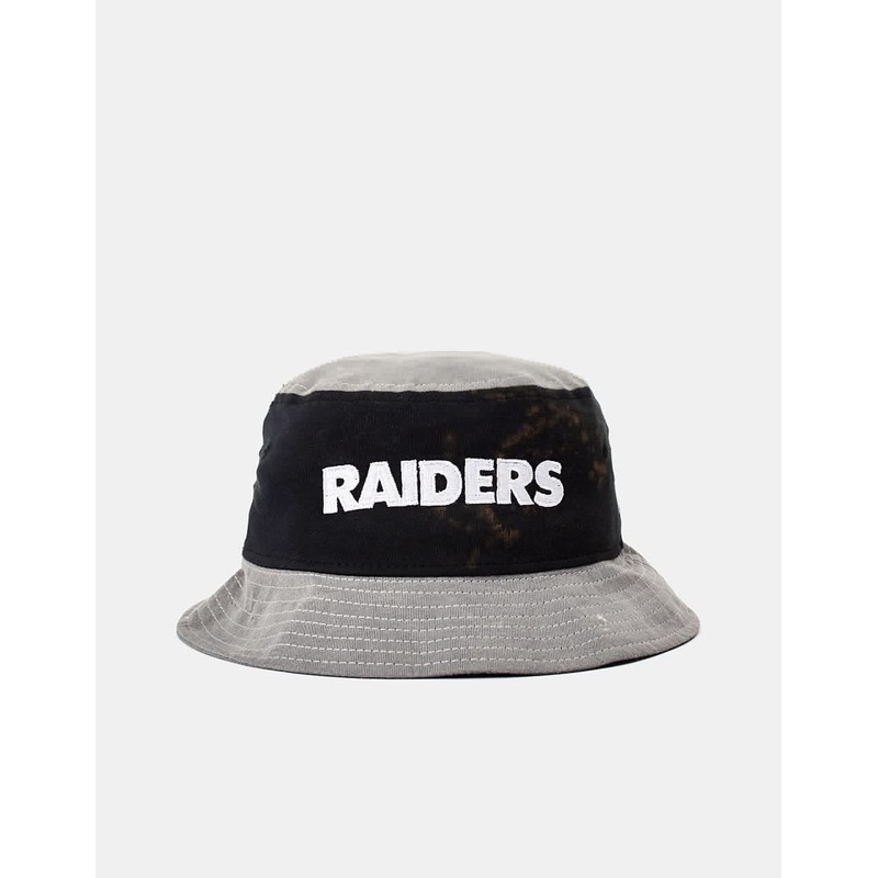 New Era NFL Las Vegas Raiders Washed Tapered Bucket Hat – Black