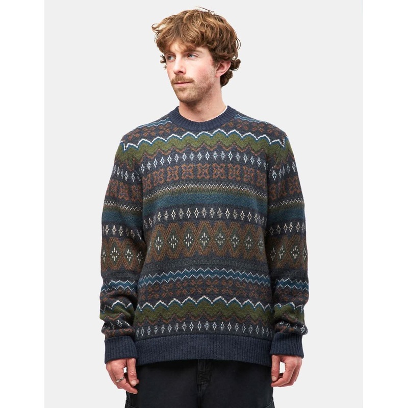 Patagonia Recycled Wool-Blend Sweater – Helmsman: Smolder Blue