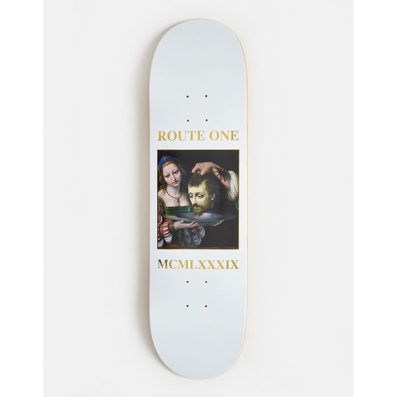 Route One MCMLXXXIX Served Skateboard Deck – 8.75″