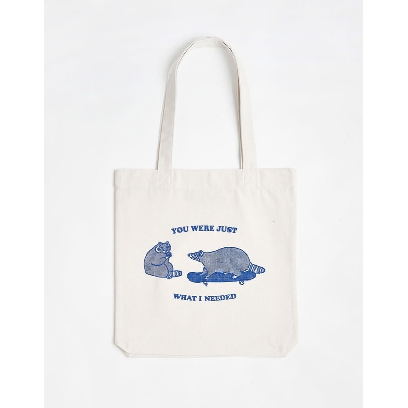 Route One Recycled Just What I Needed Tote Bag – Natural