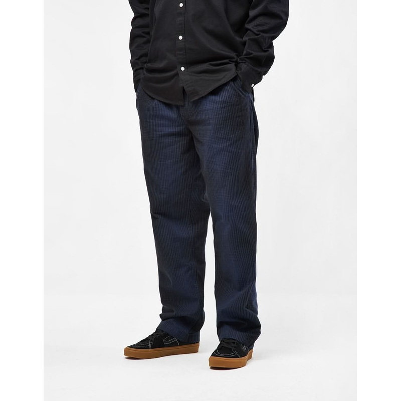 Vans Authentic Chino Loose Tapered Plaid Pant – Dress Blues/Black