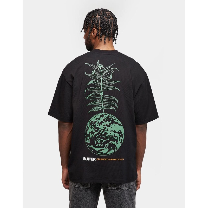 Butter Goods Earth T-Shirt – Black