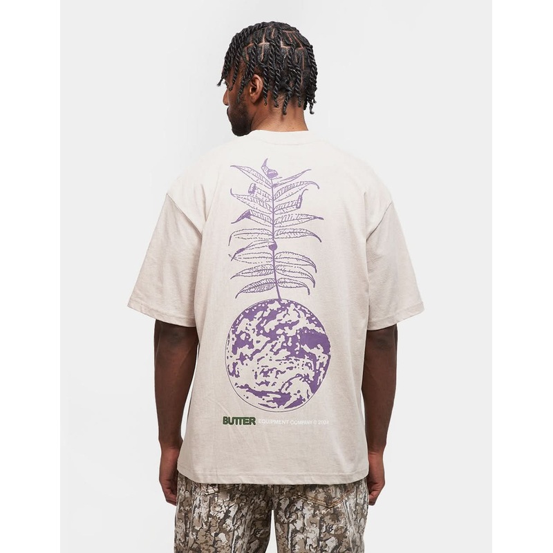 Butter Goods Earth T-Shirt – Sand