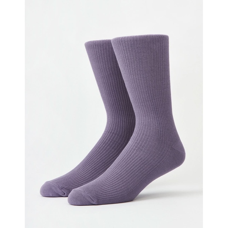 Butter Goods Pigment Dye Socks – Washed Mulberry