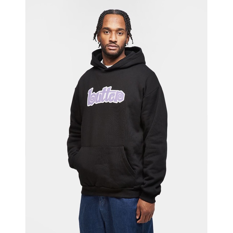 Butter Goods Swirl Pullover Hoodie – Black