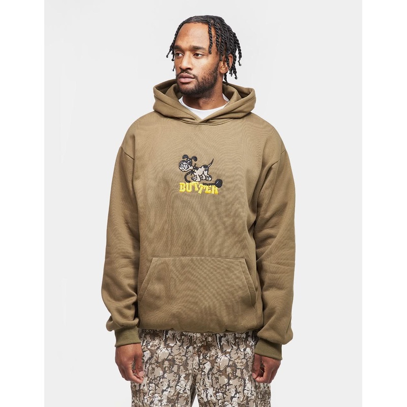 Butter Goods Unleash Pullover Hoodie – Army
