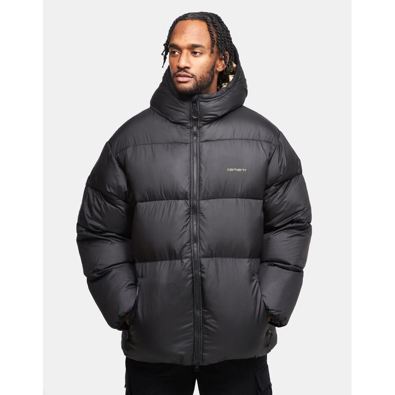 Carhartt WIP Toronto Jacket – Black/Camo Duck/Green