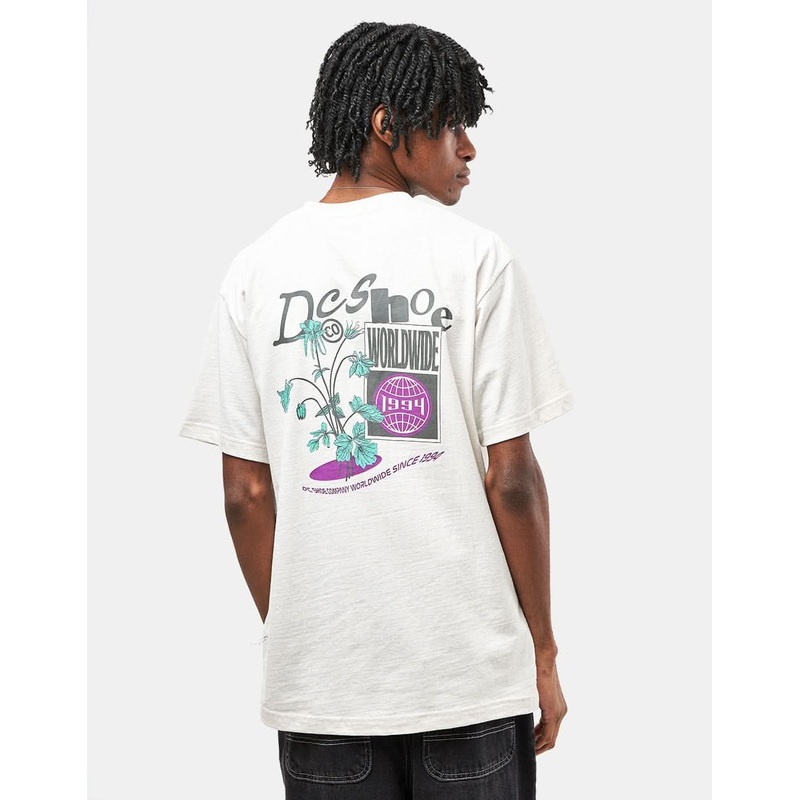 DC Transfer T-Shirt – Snow Heather