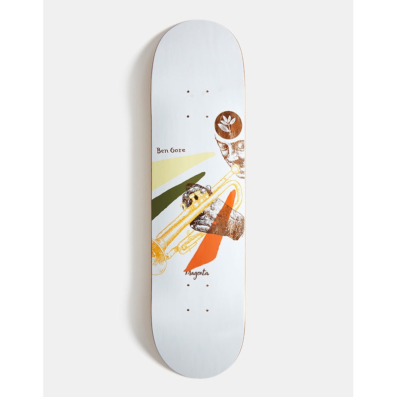 Magenta Gore City Jazz Skateboard Deck – 8.125″