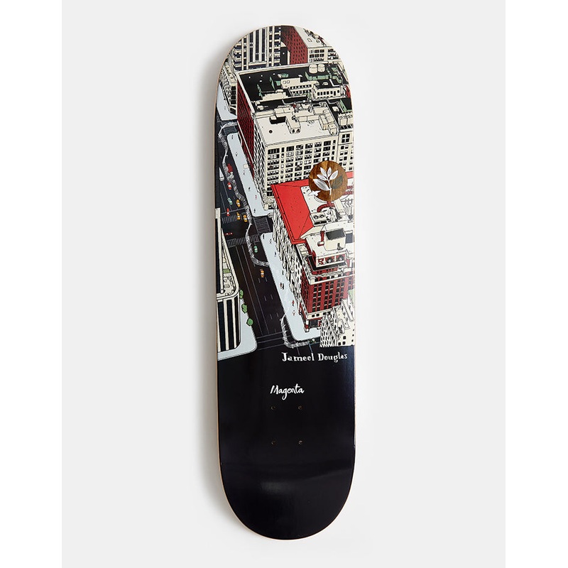 Magenta Jameel City Jazz ‘Steep’ Skateboard Deck – 8.5″