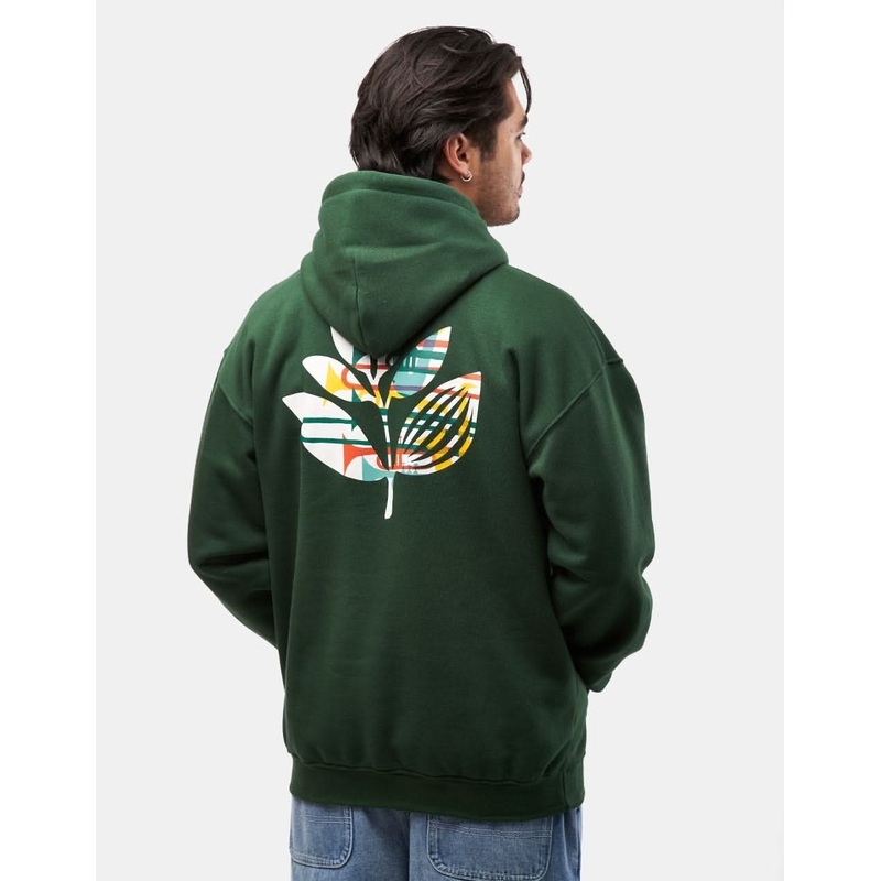 Magenta Jazz Pullover Hoodie – Green