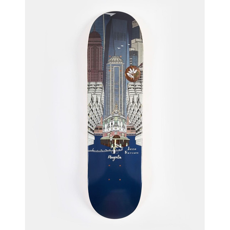 Magenta Narvaez City Jazz Skateboard Deck – 8.4″