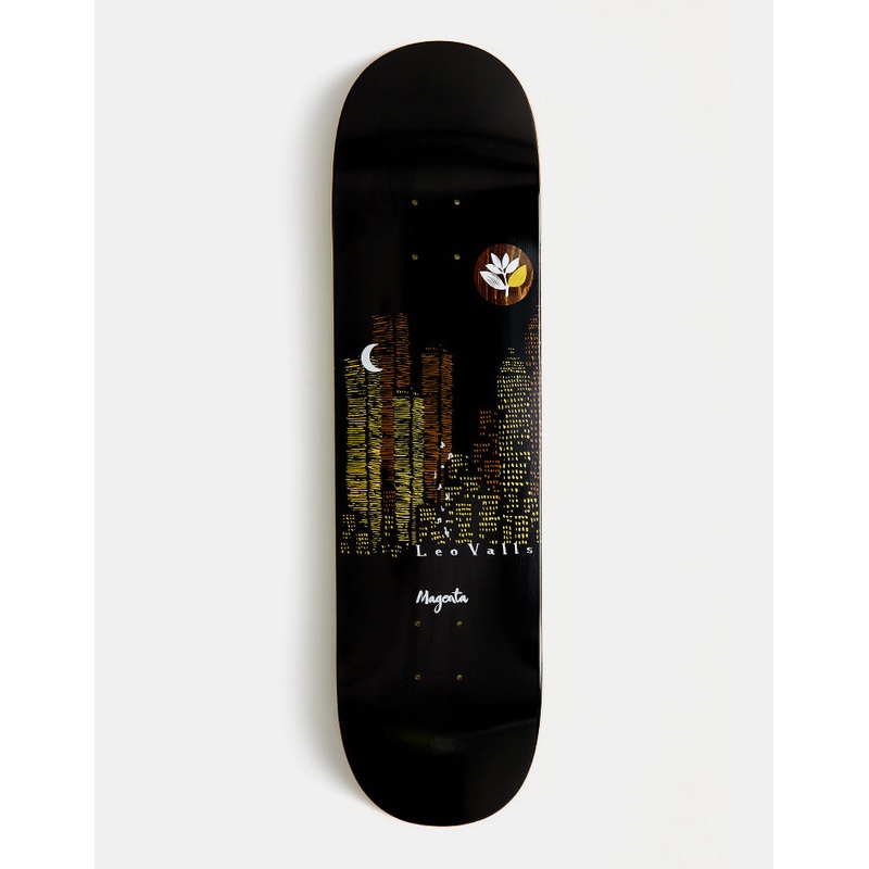 Magenta Valls City Jazz Skateboard Deck – 8.25″