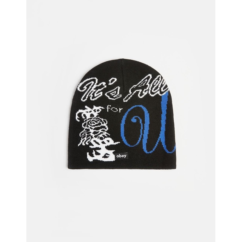 Obey All For You Beanie – Black