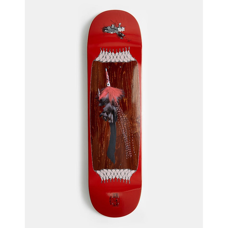 Pass Port Palmer Hook & Line Series Skateboard Deck – 8″