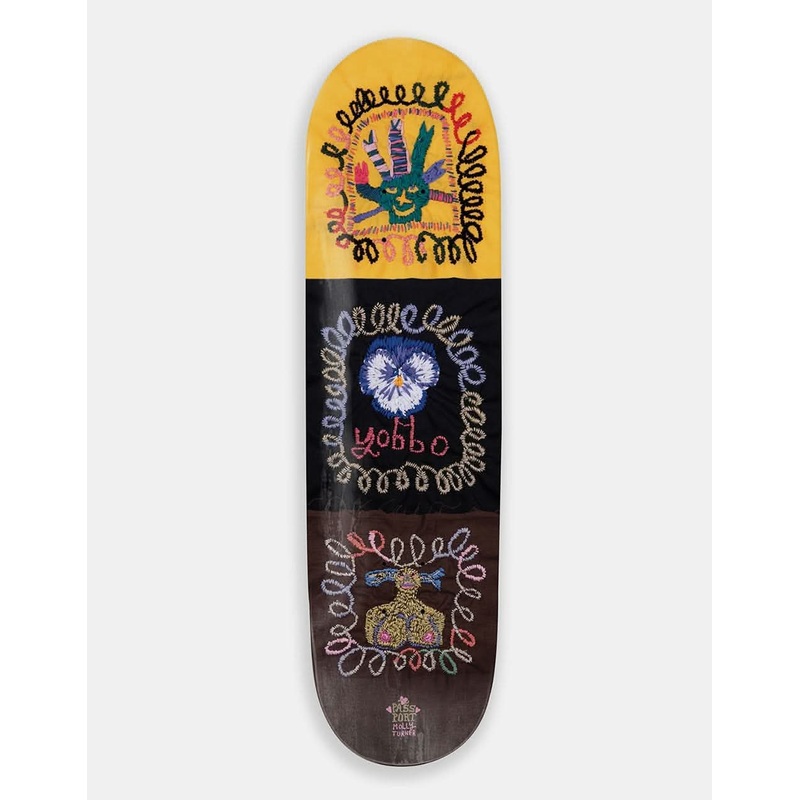 Pass Port x Molly Turner Faces Skateboard Deck – 8.38″