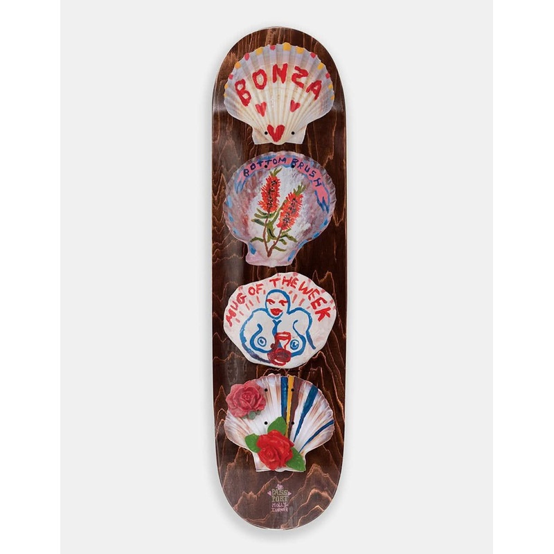 Pass Port x Molly Turner Shells Skateboard Deck – 8.125″