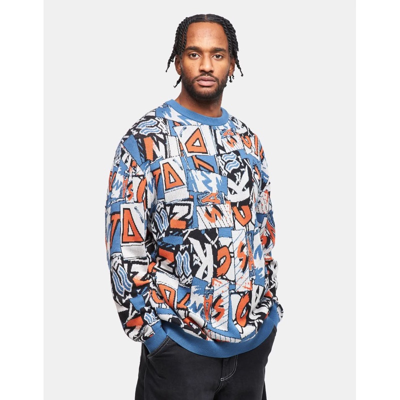 Santa Cruz Kickback Knit Crew – Multi