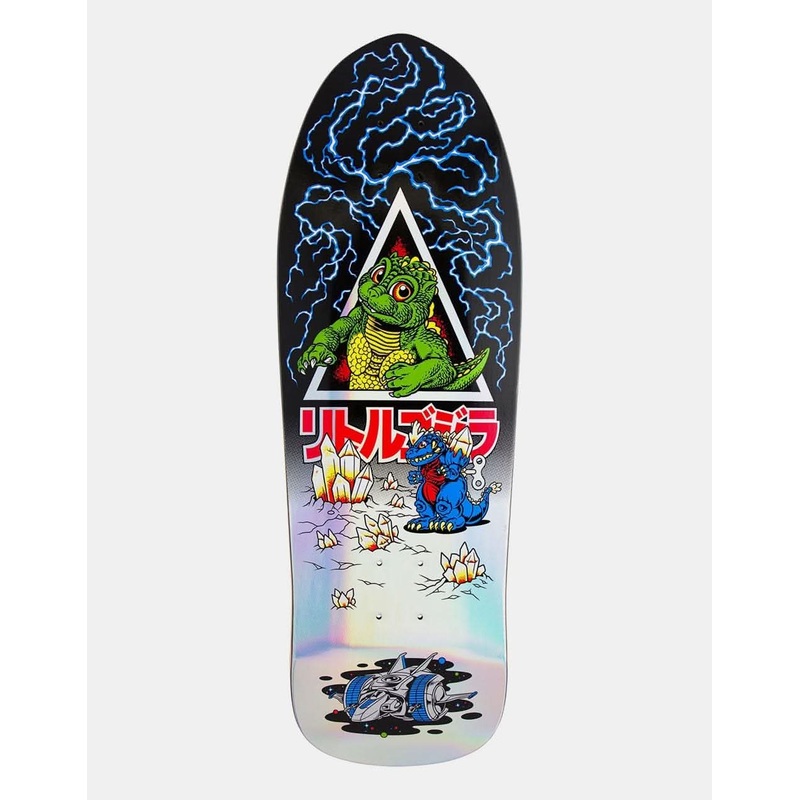 Santa Cruz x Godzilla Jr. Natas Skateboard Deck – 9.89″