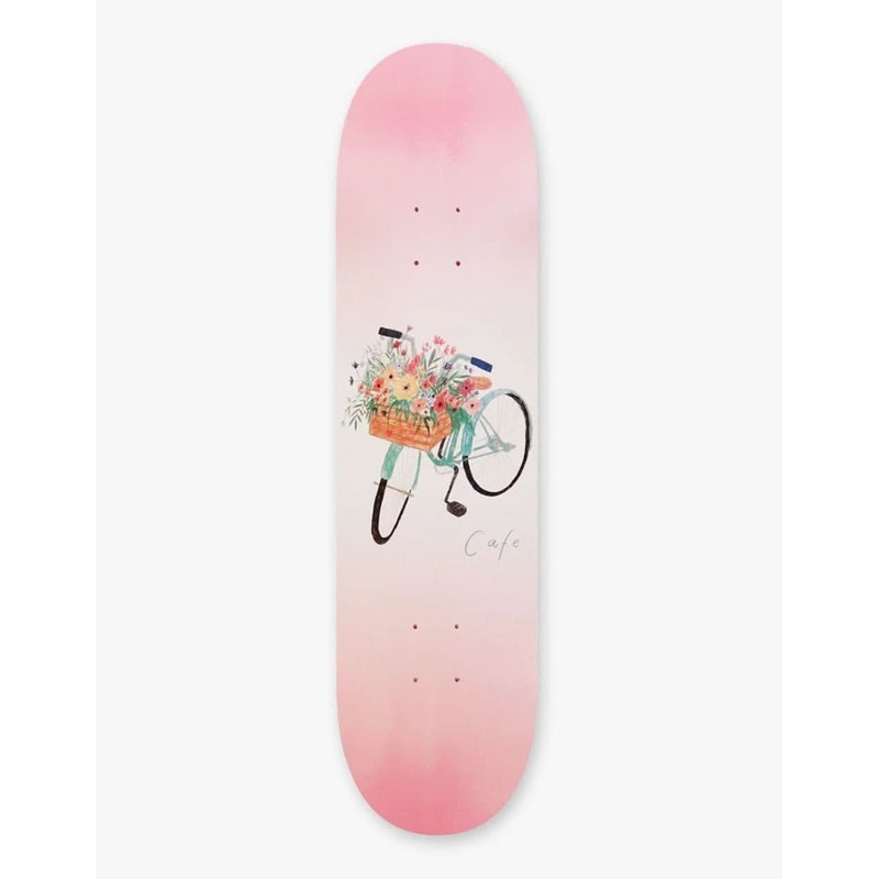 Skateboard Cafe Flower Basket Skateboard Deck – 8″