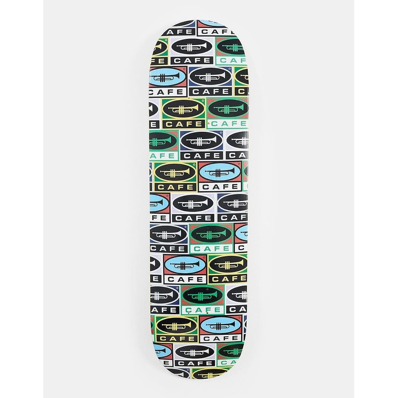 Skateboard Cafe “Trumpet Collage” Skateboard Deck