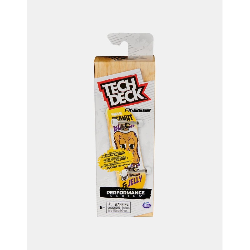 Tech Deck Fingerboard Performance Wood Board – Finesse PB&J