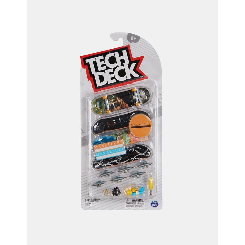 Tech Deck Fingerboard Ultra DLX (4 Pack) – Max Allure