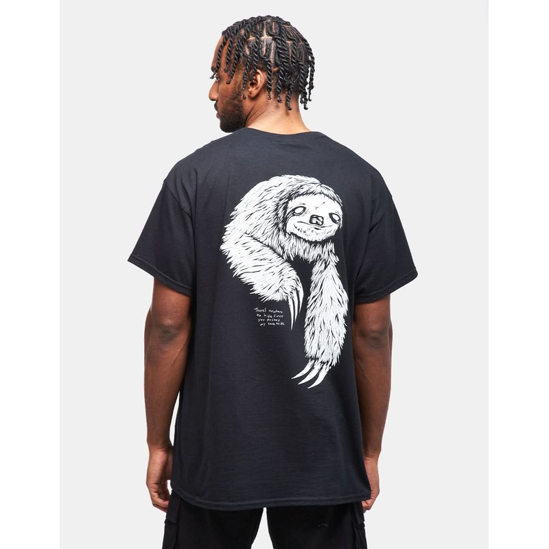 Welcome Sloth T-Shirt – Black/White